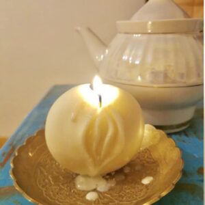 Candle made of pure soy wax, Magic of Femininity